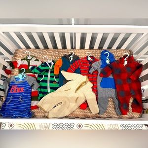 Bundle of 8 Sherpa/warm jumpsuits